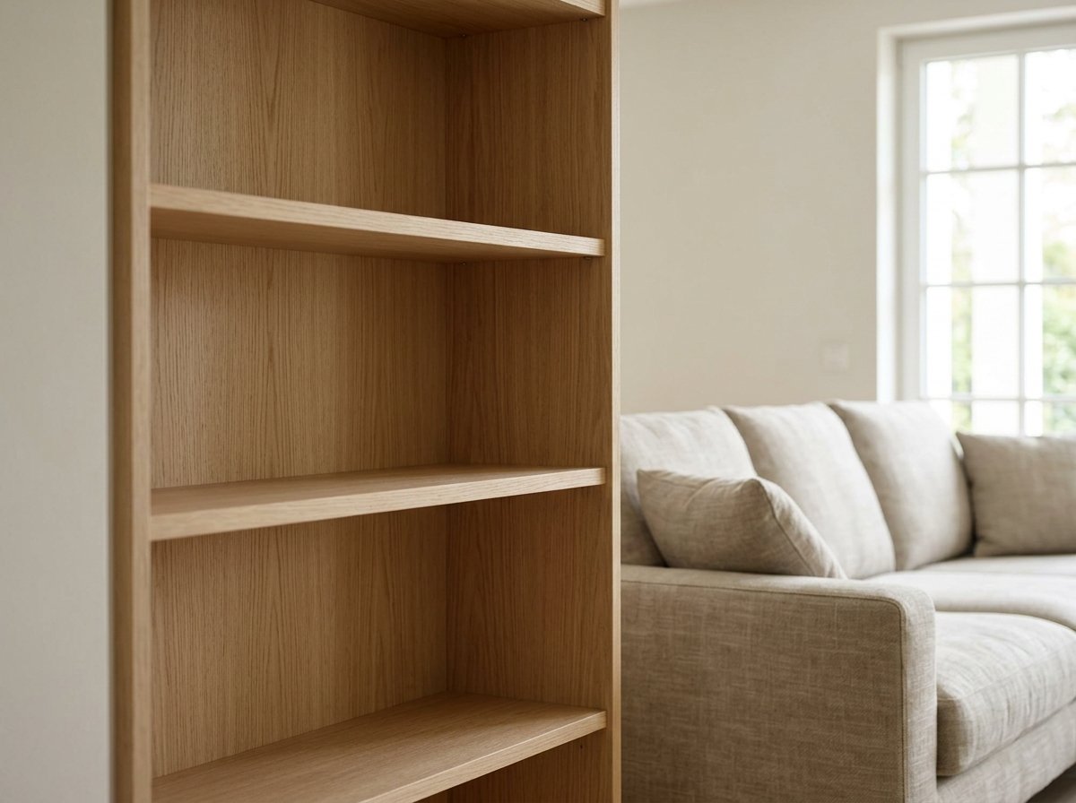 How to Style Open Shelving in Your Living Room So It Doesn’t Look Like a Storage Unit