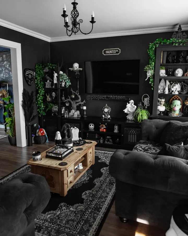 24 Dark Academia Living Room Ideas for a Moody, Cozy Vibe